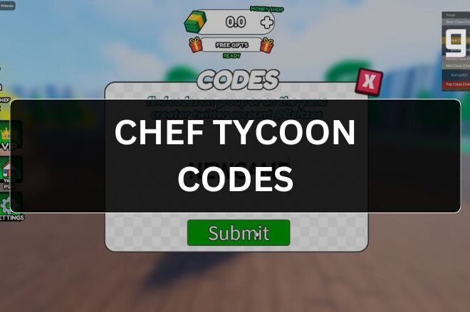 Chef Tycoon Codes