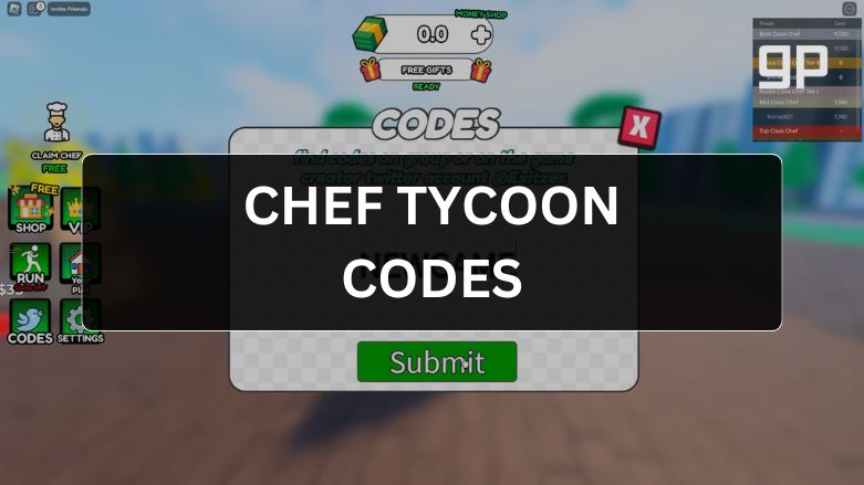 Chef Tycoon Codes