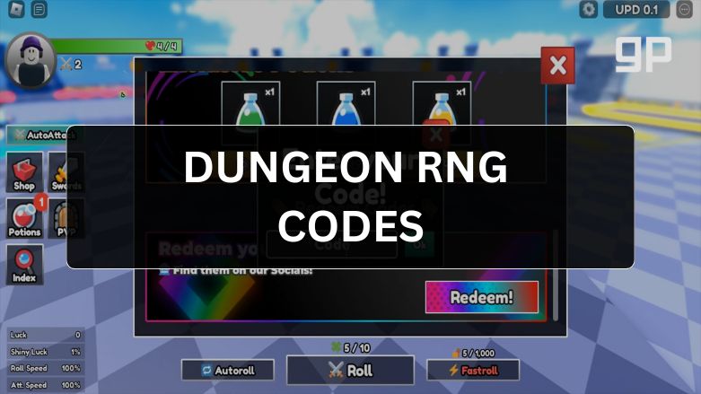 Dungeon RNG Codes